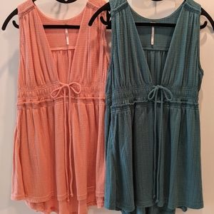 NWT Free People size M tank bundle